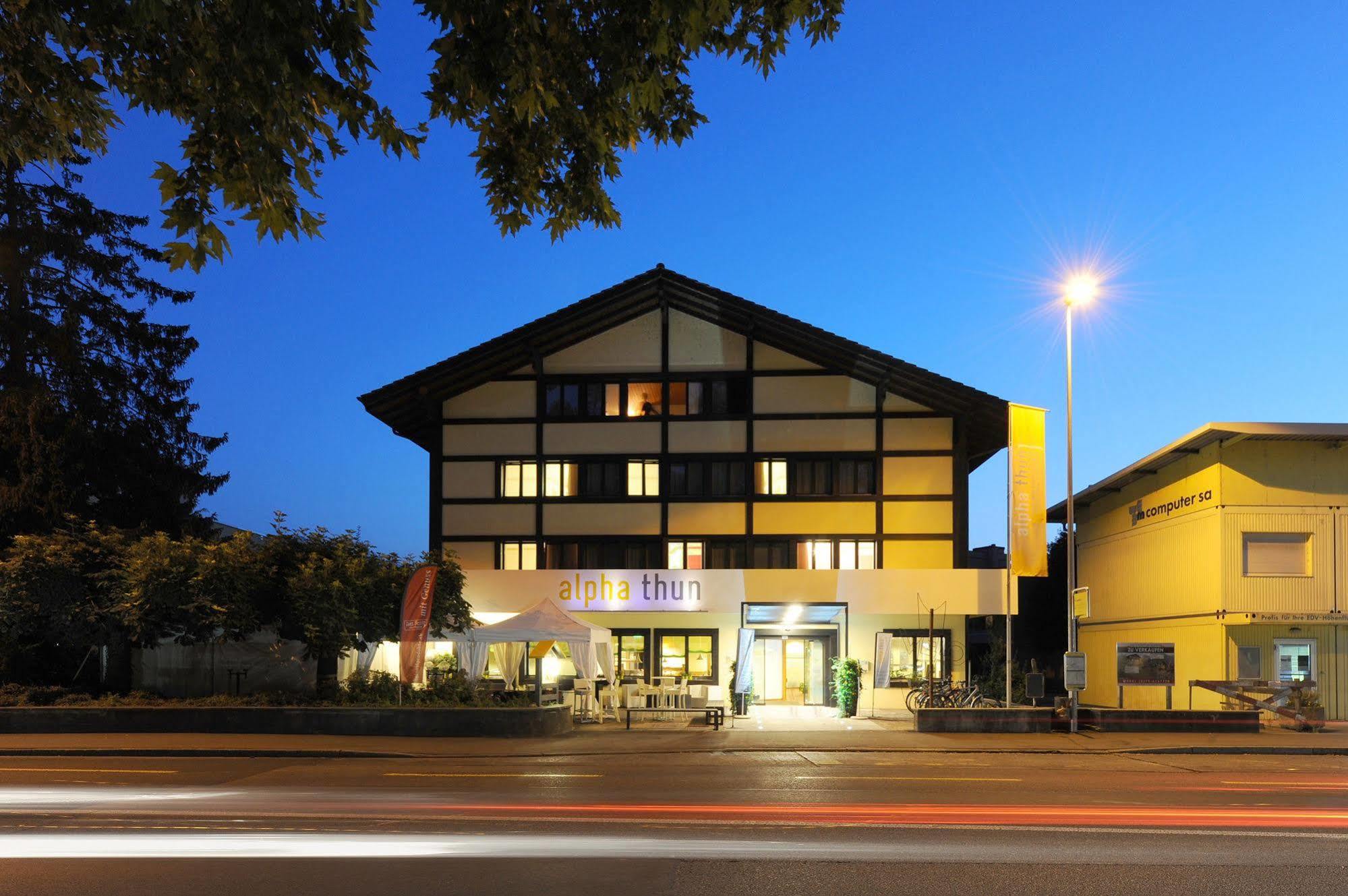 Hotel Alpha Thun Exterior photo
