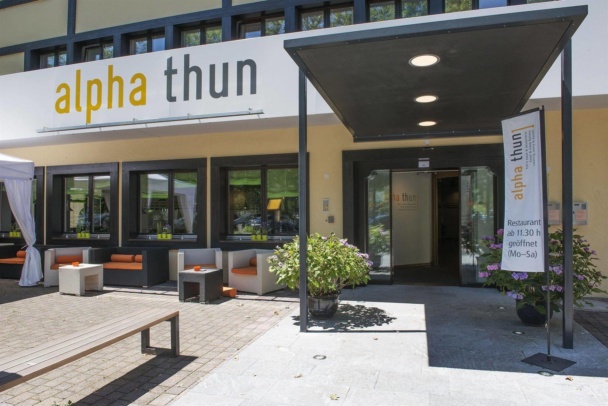 Hotel Alpha Thun Exterior photo